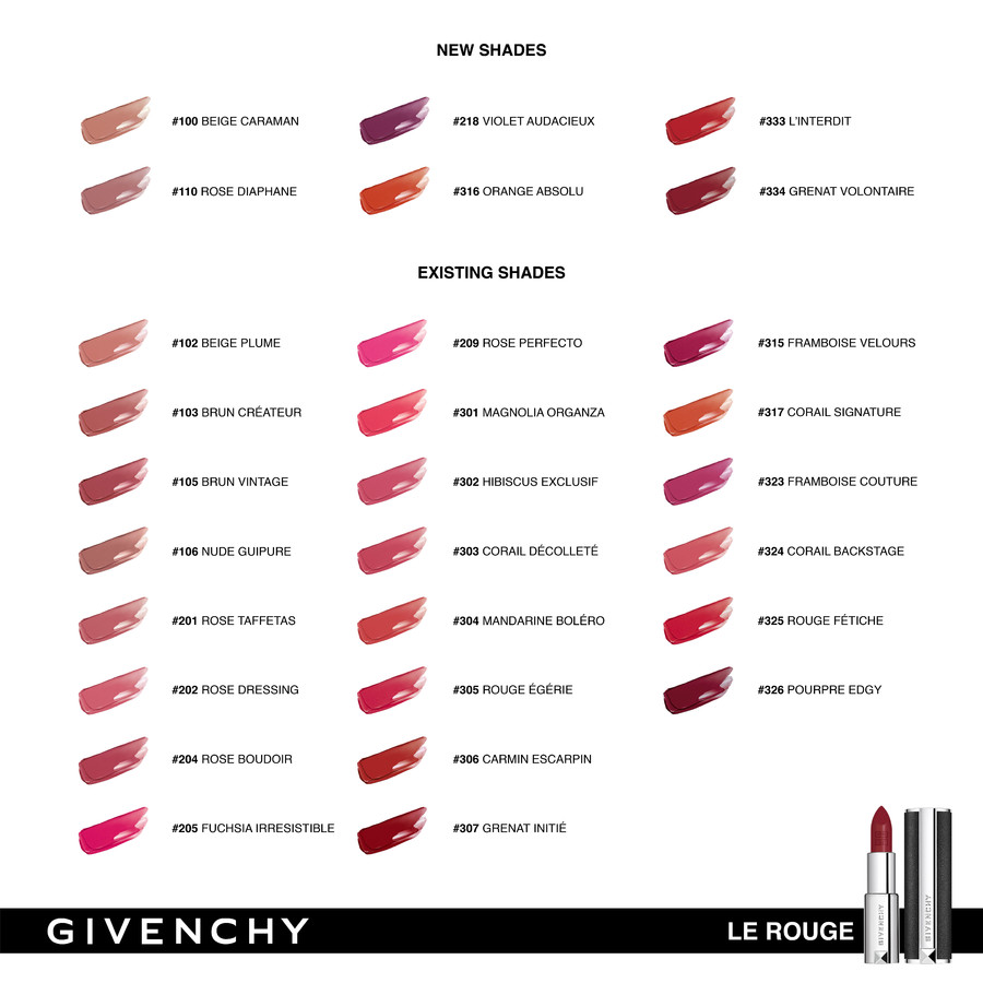 givenchy le rouge 218