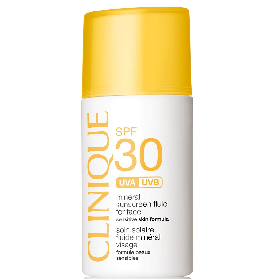 SPF30 Mineral Sunscreen Fluid For Face