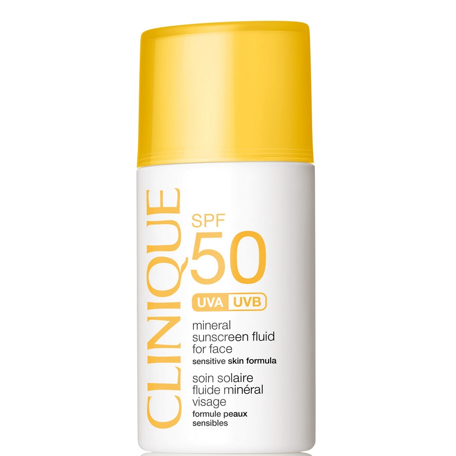SPF50 Mineral Sunscreen Fluid For Face 